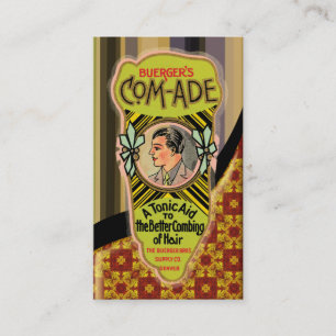Vintage Tonic Poster Business Card