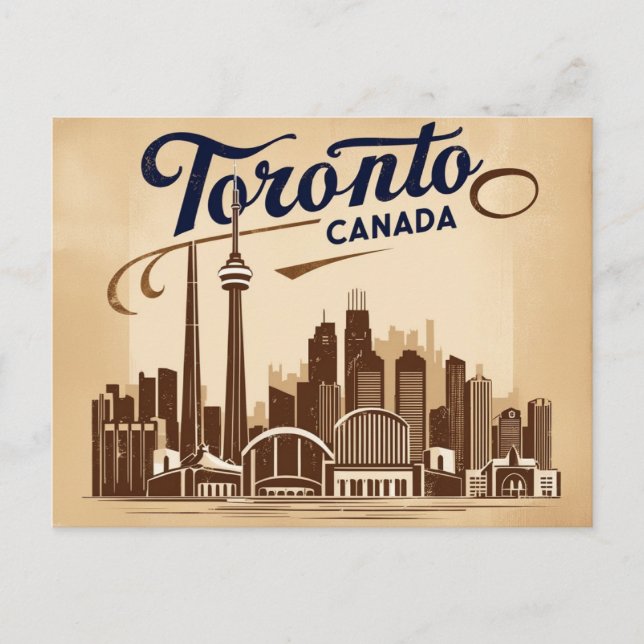 Vintage Toronto, Canada Postcard (Front)