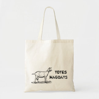 Vintage Totes Magoats Larger text goat reusable