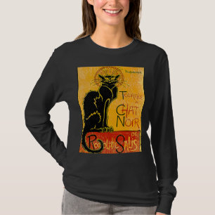 Vintage Tour du Chat Noir Black Cat For Halloween T-Shirt