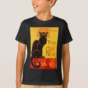 Vintage Tournee de Chat Noir Black Cat T-Shirt