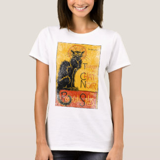 Vintage Tournee du Chat Noir Black Cat Halloween T-Shirt