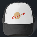 Vintage Toy Brick Space Astronaut Symbol Trucker Hat<br><div class="desc"></div>