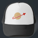 Vintage Toy Brick Space Astronaut Symbol Trucker Hat<br><div class="desc"></div>