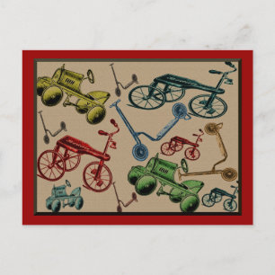 Vintage Toys Postcard