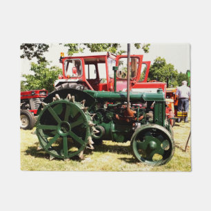 VINTAGE TRACTORS DOORMAT