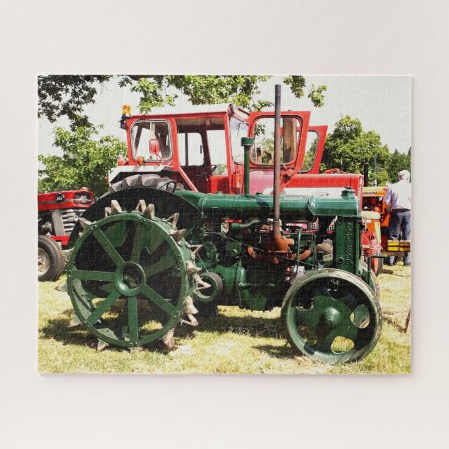 VINTAGE TRACTORS    JIGSAW PUZZLE (Horizontal)