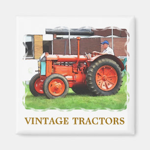 VINTAGE TRACTORS MAGNET