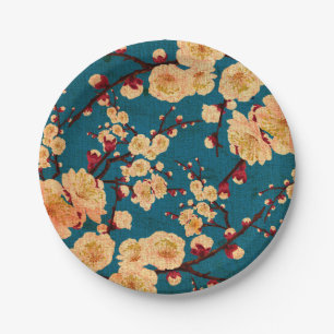 Vintage Traditional Japanese Paper Print Plate
