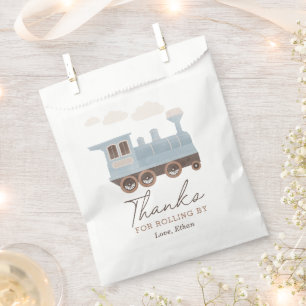 Vintage Train Birthday Party Favour Bag