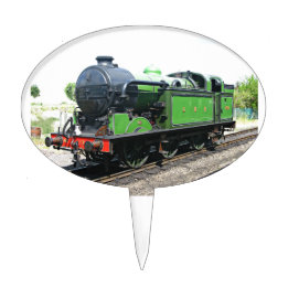 Vintage train cake picks