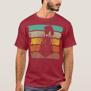 Vintage Train Railway Locomotive Railroad Trains T-Shirt