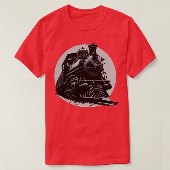 Vintage train T-Shirt (Design Front)