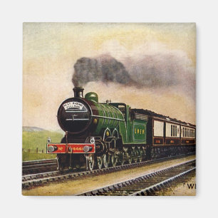 Vintage-Train-West Riding Pullman Magnet