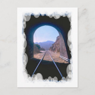 Vintage Transport - Tunnel vision Postcard