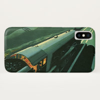 Vintage Transportation, Green Speeding Train