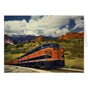 Vintage Transportation in American West, Train 158