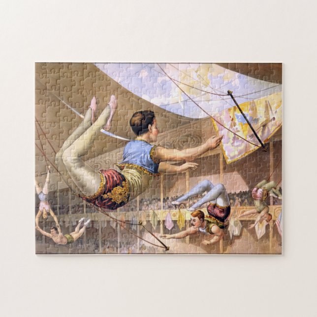 Vintage Trapeze Artist Puzzle (Horizontal)