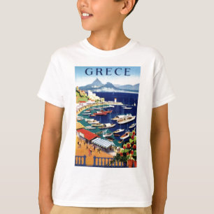 Vintage Travel Athens Greece T-Shirt