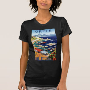 Vintage Travel Athens Greece T-Shirt