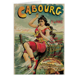 Vintage Travel, Beach Resort, Cabourg France
