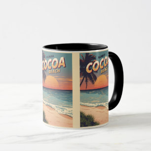vintage Travel Cocoa Beach Florida westgate gifts Mug