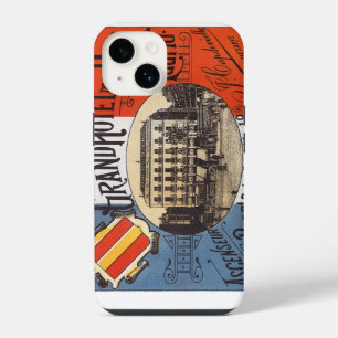 Vintage Travel, Grand Hotel Paix, Madrid, Spain iPhone 14 Case