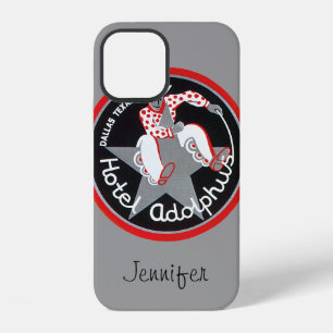 Vintage Travel, Hotel Adolphus in Dallas, Texas iPhone Case