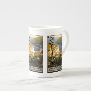 Vintage Travel Italian Riviera Italy mugs