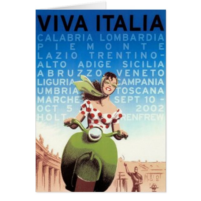 Vintage travel Italy - (Front)