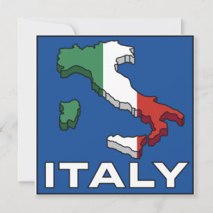 Vintage Travel Italy Invitations