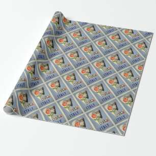 Vintage Travel Italy Wrapping Paper