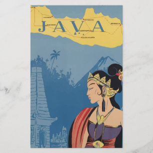 Vintage Travel Java Indonesia
