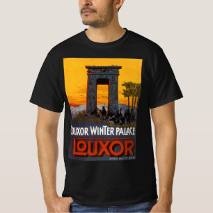 Vintage Travel, Louxor Winter Palace, Egypt Africa T-Shirt