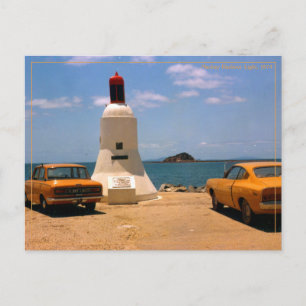 vintage travel postcard Australia retro cars