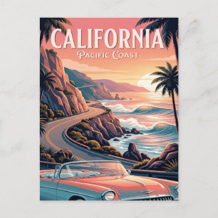 Vintage Travel Postcard   California