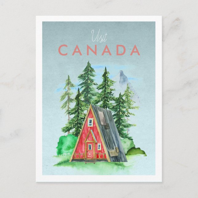 Vintage Travel Postcard | Canada (Front)
