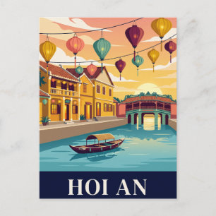 Vintage Travel Postcard   HOI AN