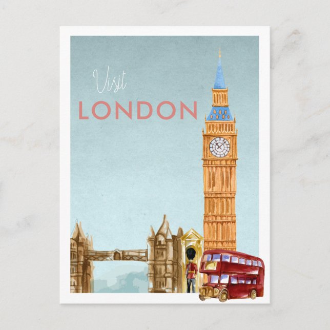 Vintage Travel Postcard | London (Front)