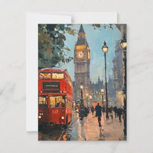 Vintage Travel Postcard London