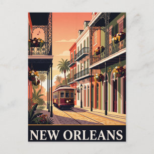 Vintage Travel Postcard   NEW ORLEANS