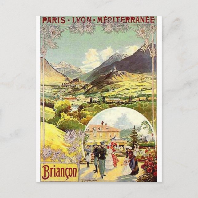 Vintage Travel Postcards (Front)