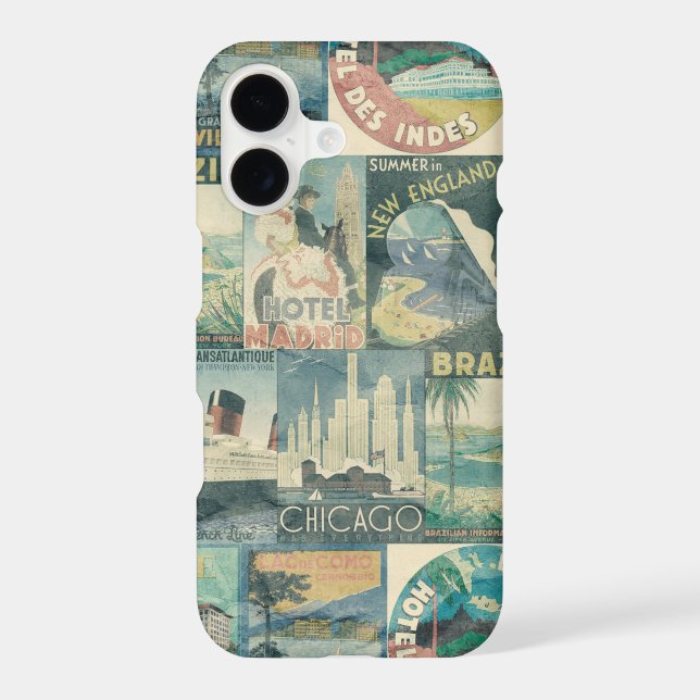 Vintage Travel Poster (Back)