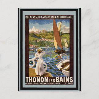 Vintage Travel Poster 35 Postcard