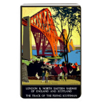 Vintage travel poster - England and Scotland