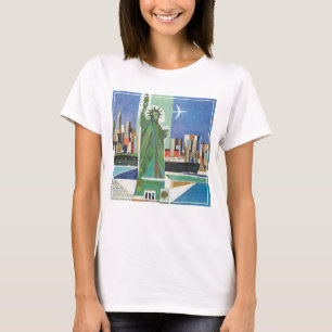 Vintage Travel Poster For American Airlines T-Shirt