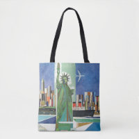 Vintage Travel Poster For American Airlines