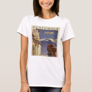 Vintage Travel Poster For Guatemala T-Shirt
