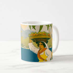 Vintage Travel Poster For Jamaica Coffee Mug