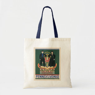 Vintage Travel Poster For Lancaster County, Pa Tote Bag